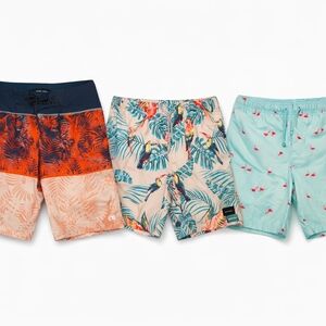 Men’s Board Shorts Bundle – Rip Curl, Ocean Current & Old Navy | Size S / 32